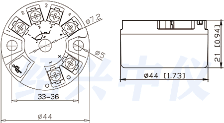 線性電阻變送器安裝說明