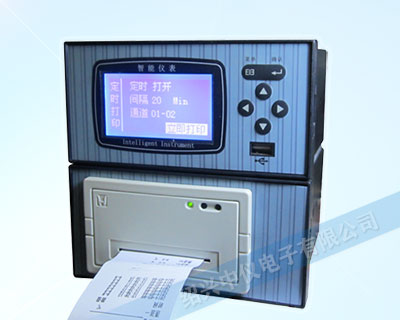 帶打印無紙記錄儀